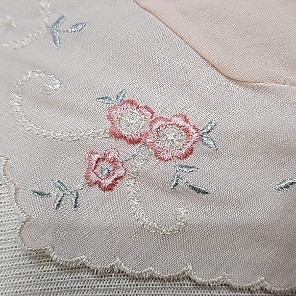 Katz vintage women's 2 pcs set night‎ wear. Light peach. Size medium. - Picture 3 of 16